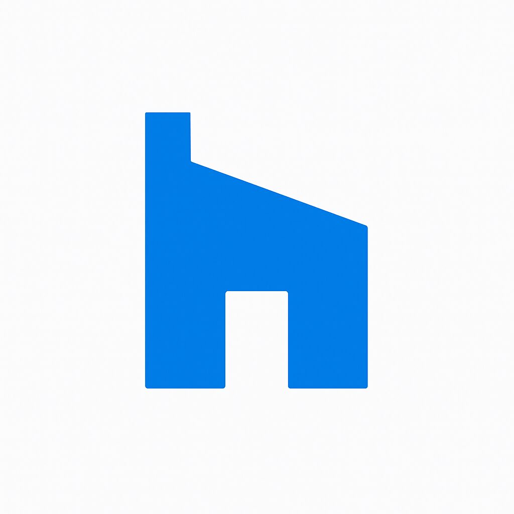 houzz logo, a blue H
